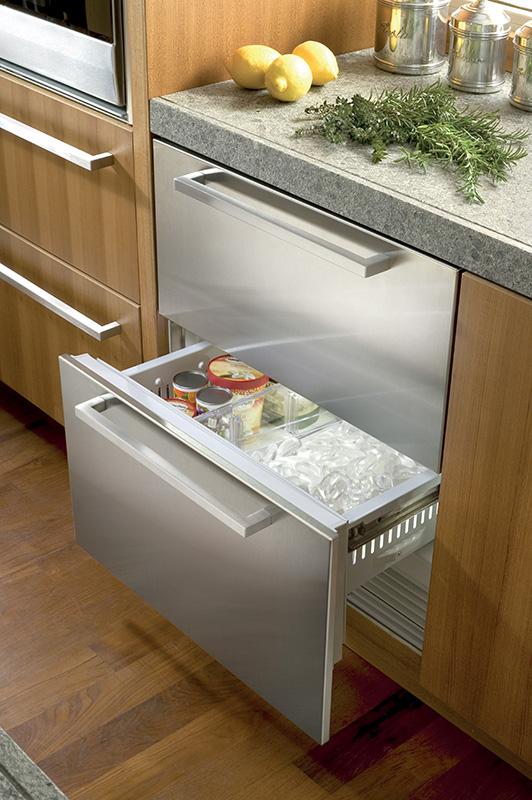 Integrated fridge drawer sale